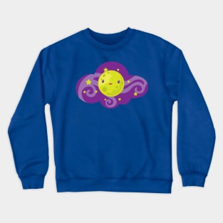 Cute Moon Crewneck Sweatshirt